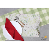 Red Table Napkins - Set of 6
